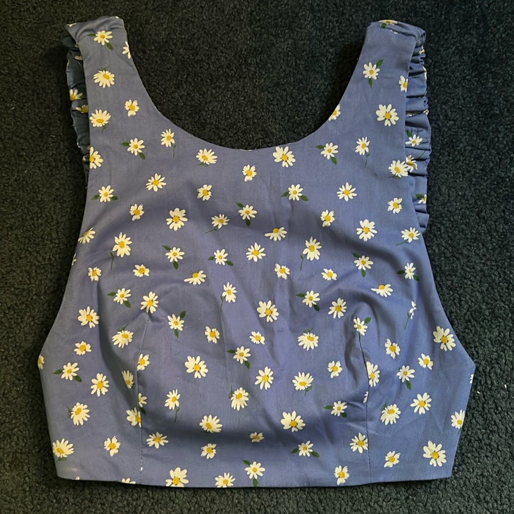 zara crop top